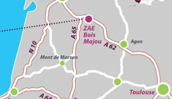 Terrain à vendre au cur du triangle Bordeaux / Toulouse / Pau 