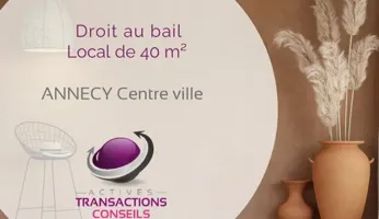 A VENDRE DAB LOCAL COMMERCIAL N°1 ANNECY 