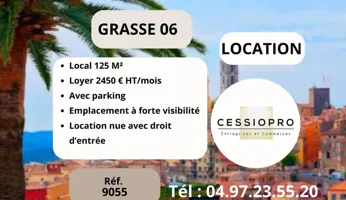 A louer Local commercial  125m² Grasse