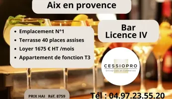 A vendre Fonds de commerce 80m² Aix-en-Provence