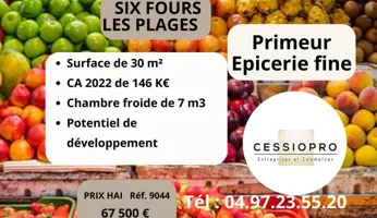 PRIMEUR et EPICERIE FINE à Six Fours - CA 146.000€