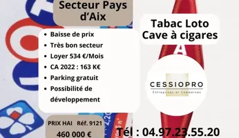 A vendre Fonds de commerce 25m² Aix-en-Provence