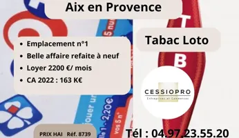 A vendre Fonds de commerce 25m² Aix-en-Provence