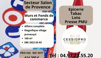 A vendre Fonds de commerce 100m² Salon-de-Provence